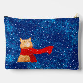 虎猫ラブスノー アクセサリーポーチ (裏面)