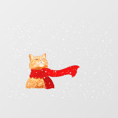 虎猫ラブスノー ウィンドウサイン (シート)