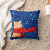 虎猫ラブスノー クッション (ブランケット)