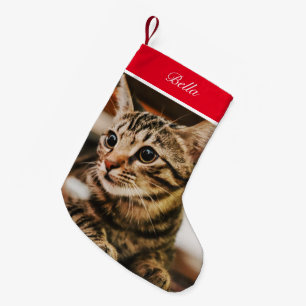 虎猫ルッカスタマイズク(It) スモールクリスマスストッキング