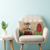 虎猫子猫の秘書 ランバークッション (椅子)