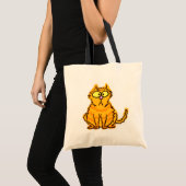 虎猫猫のトートバック トートバッグ (正面(商品))