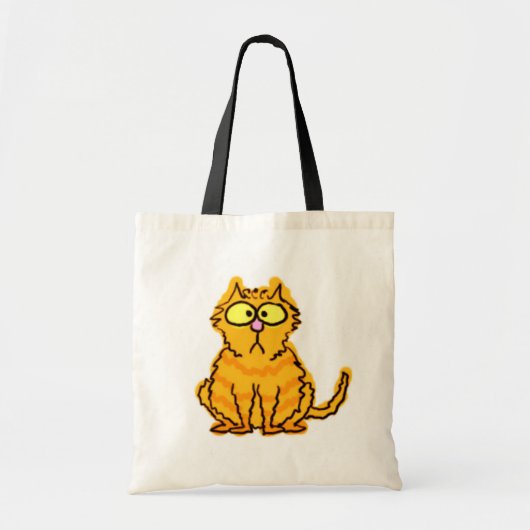 虎猫猫のトートバック トートバッグ (正面)