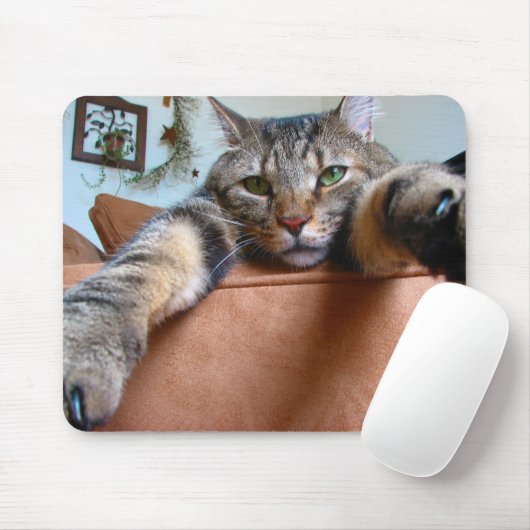 虎猫猫のmousepad マウスパッド (マウス)