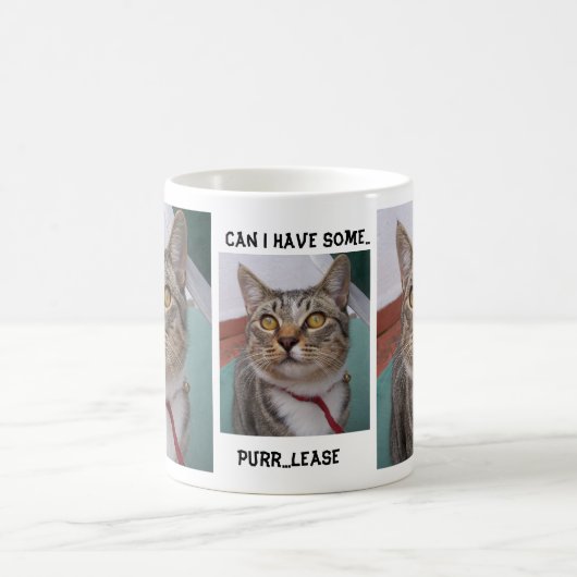 虎猫猫は私のどを鳴らす音。.leaseのコーヒー・マグを有することができます コーヒーマグカップ (中央)