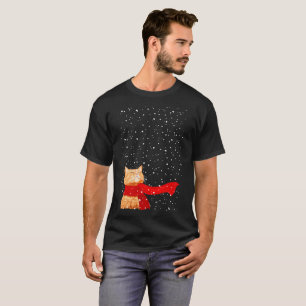 虎猫猫愛雪も Tシャツ