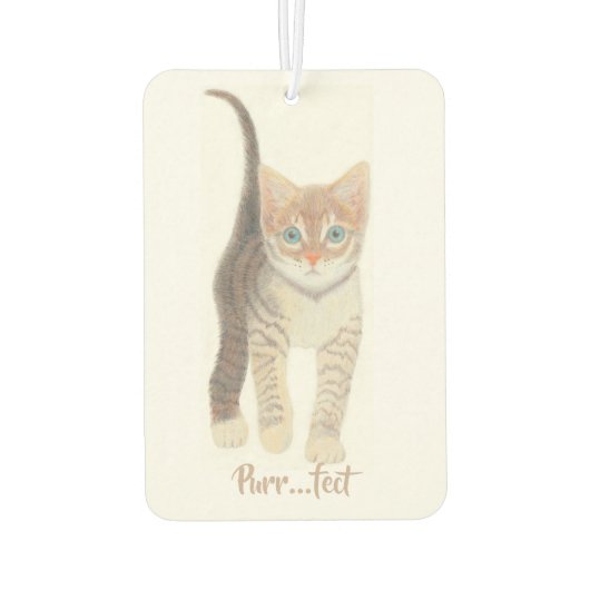 虎猫 カーエアーフレッシュナー (裏面)