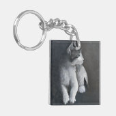 虎猫 キーホルダー (正面左)