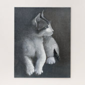 虎猫 ジグソーパズル (縦)