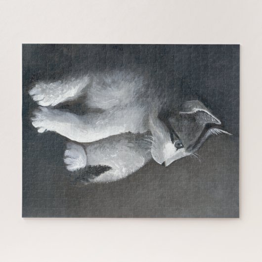 虎猫 ジグソーパズル (横)