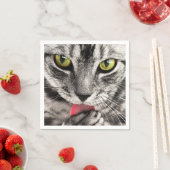 虎猫 スタンダードカクテルナプキン (インサイチュ)