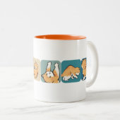 虎猫 ツートーンマグカップ (正面右)