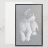 虎猫 便箋 (正面/裏面)