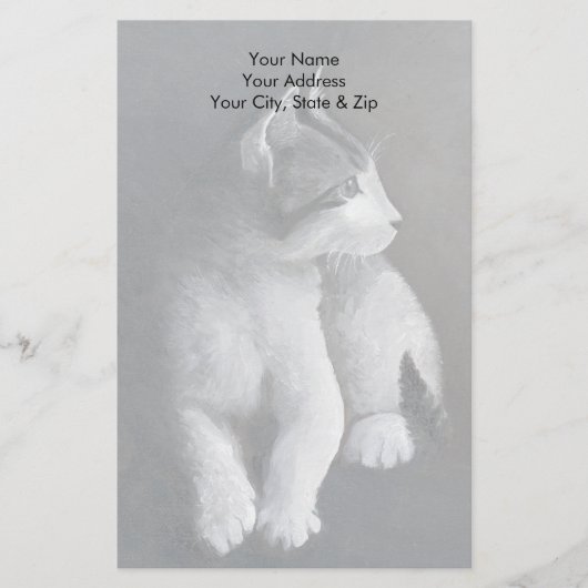 虎猫 便箋 (正面)