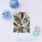 虎猫-114782 tabby catクローズアップポートレートfeline an チラシ (シングル)