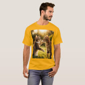 虎猫 Tシャツ (正面フル)