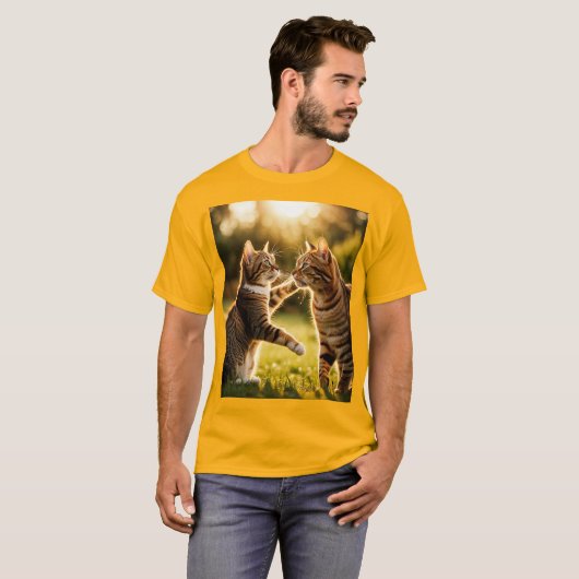 虎猫 Tシャツ (正面フル)