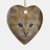 虎猫Tomcat Kitten セラミックオーナメント (右)