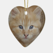 虎猫Tomcat Kitten セラミックオーナメント (左)