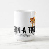 虎生まれの年に コーヒーマグカップ (中央)