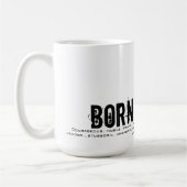 虎生まれの年に コーヒーマグカップ (左)