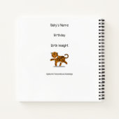 虎生まれベビーの日記 ノートブック (裏面)