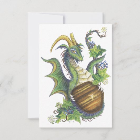 虎眼石のドラゴン-カード カード (正面)