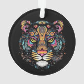 虎素晴らし頭 オーナメント (裏面)