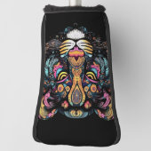 虎素晴らし頭 ゴルフヘッドカバー (回転90)