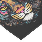 虎素晴らし頭 ショートテーブルランナー (コーナー)