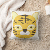 虎絵画術 クッション (ブランケット)