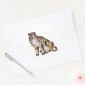 虎野楳嶺（1844年～1895年） ラウンドシール (封筒)