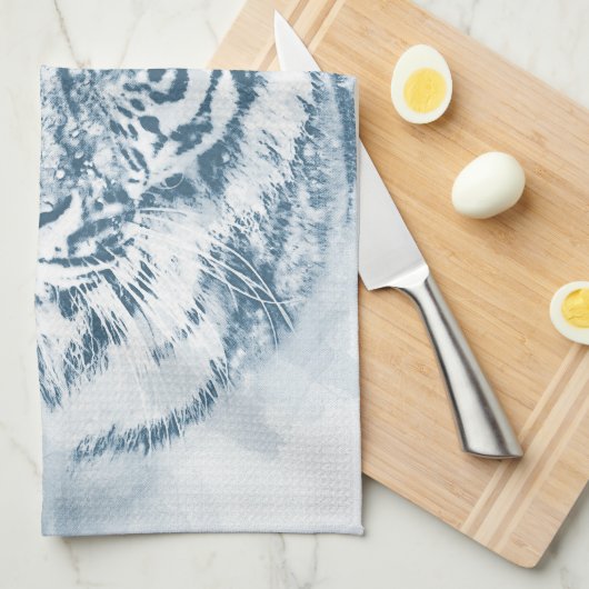 虎 キッチンタオル (四つ折り)