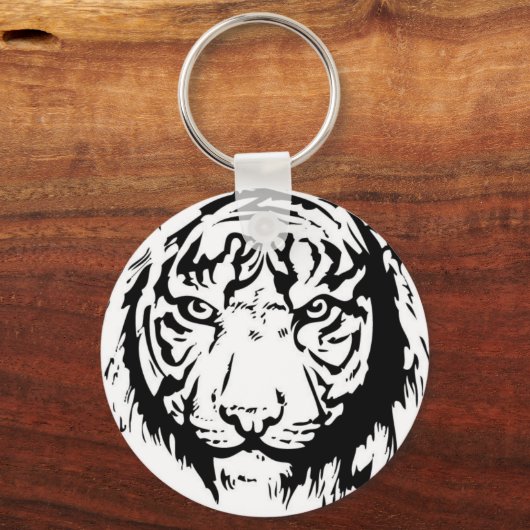 虎 キーホルダー (正面)
