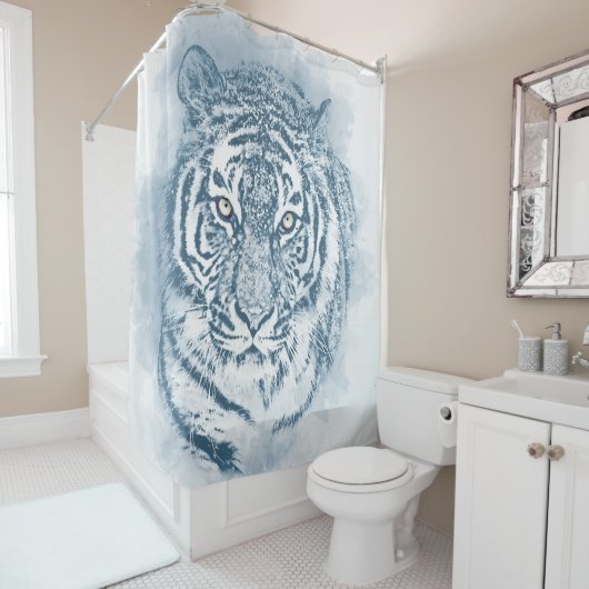 虎 シャワーカーテン (インサイチュ)