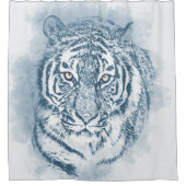 虎 シャワーカーテン (正面)