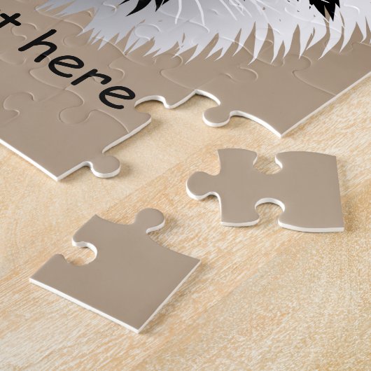 虎 ジグソーパズル (側面)