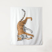 虎 タペストリー (正面)