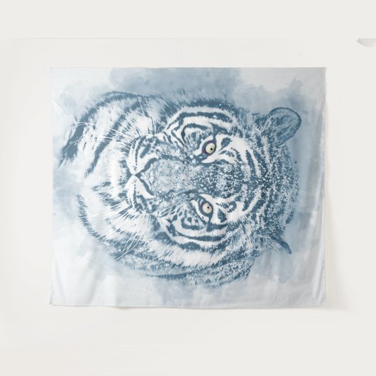 虎 タペストリー (正面(横))