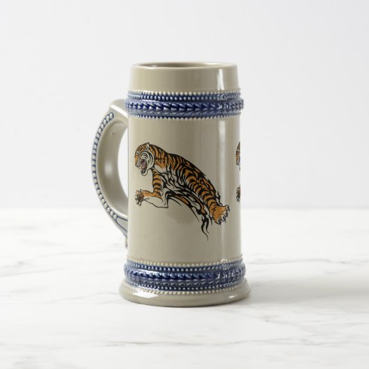虎 ビールジョッキ (正面左)
