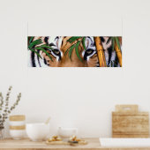 虎 ポスター (キッチン)