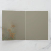 「虎」ユリ 8.5 x 11インチ カード (内部)