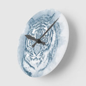 虎 ラウンド壁時計 (傾斜)
