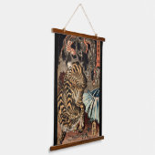 虎・竜・国芳・浮世絵 吊り下げ型タペストリー (傾斜あり)