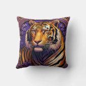 虎（紫） クッション (裏面)