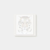 虎、虎の顔、2022年のシンボル ポストイット (正面)
