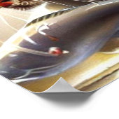 虎(3)野猫 ポスター (角)