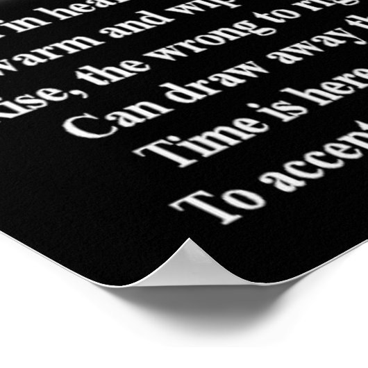 虐待に対して起こる ポスター (角)