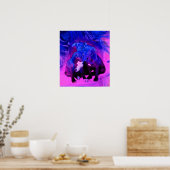 虐待を受けたピットブル子犬、信仰、希望、慈善団体 ポスター (キッチン)