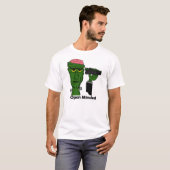 虚心なモンスター Tシャツ (正面フル)